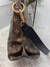LOUIS VUITTON MONOGRAM FLOWER TOTE, NOIR