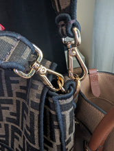 FENDI BAGUETTE MIDI JACQUARD FLAP BAG