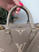 LOUIS VUITTON BICOLOR TURTLEDOVE ONTHEGO PM