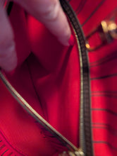 LOUIS VUITTON DE NEVERFULL MM AND POUCH, WITH RECEIPT