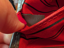 LOUIS VUITTON DE NEVERFULL MM AND POUCH, WITH RECEIPT