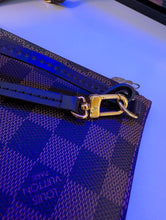 LOUIS VUITTON DE NEVERFULL MM AND POUCH, WITH RECEIPT