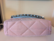 CHANEL 19 OMBRE DENIM PINK BLUE MED/LG, LIKE NEW, LIMITED 2024 CRUISE COLLECTION