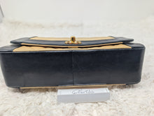 CHANEL DIANA, TWO TONE, BEIGE/BLACK, 24K HARDWARE, STUNNING