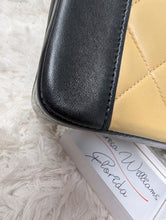 CHANEL DIANA, TWO TONE, BEIGE/BLACK, 24K HARDWARE, STUNNING