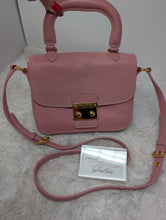 Miu Miu Pink Leather Madras Shoulder Bag, MINT