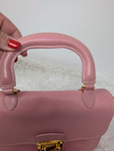 Miu Miu Pink Leather Madras Shoulder Bag, MINT