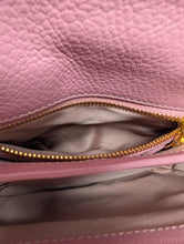 Miu Miu Pink Leather Madras Shoulder Bag, MINT