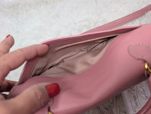 Miu Miu Pink Leather Madras Shoulder Bag, MINT