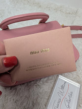 Miu Miu Pink Leather Madras Shoulder Bag, MINT