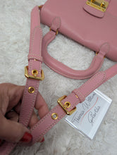 Miu Miu Pink Leather Madras Shoulder Bag, MINT