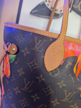LOUIS VUITTON LIMITED EDITION ROSES NEVERFULL MM