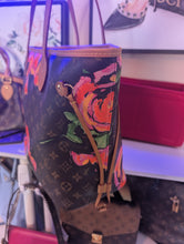 LOUIS VUITTON LIMITED EDITION ROSES NEVERFULL MM