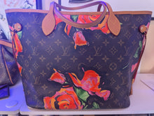 LOUIS VUITTON LIMITED EDITION ROSES NEVERFULL MM