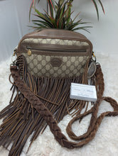 GUCCI CUSTOM FRINGE CROSSBODY BY VINTAGE BOHO