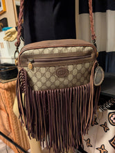 GUCCI CUSTOM FRINGE CROSSBODY BY VINTAGE BOHO