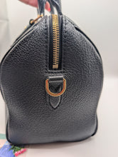 LOUIS VUITTON NOIR BICOLOR SPEEDY 25 BANDOLIERE
