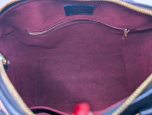 LOUIS VUITTON NOIR BICOLOR SPEEDY 25 BANDOLIERE