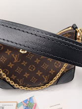 LOUIS VUITTON NOIR BOULOGNE PM CROSSBODY, LIKE NEW