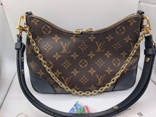 LOUIS VUITTON NOIR BOULOGNE PM CROSSBODY, LIKE NEW