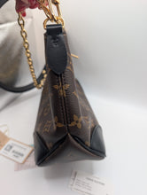 LOUIS VUITTON NOIR BOULOGNE PM CROSSBODY, LIKE NEW