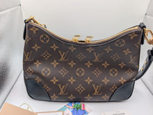 LOUIS VUITTON NOIR BOULOGNE PM CROSSBODY, LIKE NEW