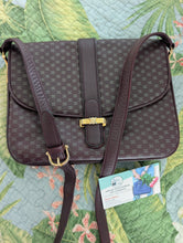 CELINE BURGUNDY SHOULDER BAG
