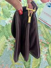 CELINE BURGUNDY SHOULDER BAG