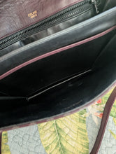 CELINE BURGUNDY SHOULDER BAG