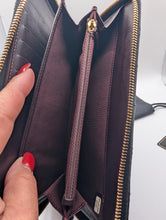 CHANEL BLACK CAVIAR ZIP AROUND ORGANIZER WALLET