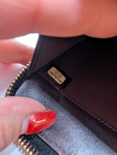 CHANEL BLACK CAVIAR ZIP AROUND ORGANIZER WALLET