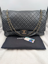 CHANEL BLACK XXL AIRLINE BAG, MINT CONDITION