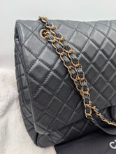 CHANEL BLACK XXL AIRLINE BAG, MINT CONDITION