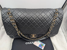 CHANEL BLACK XXL AIRLINE BAG, MINT CONDITION