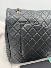 CHANEL BLACK XXL AIRLINE BAG, MINT CONDITION