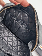 CHANEL BLACK CAVIAR TOILETRY CASE, LIKE NEW