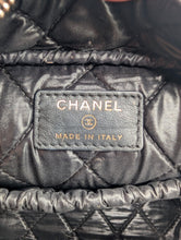 CHANEL BLACK CAVIAR TOILETRY CASE, LIKE NEW