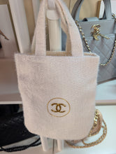 CHANEL VIP GWP IVORY FUZZY SMALL TOTE, BRAND NEW