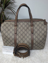 GUCCI BOSTON BANDOLIERE, BROWN