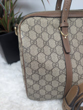 GUCCI BOSTON BANDOLIERE, BROWN