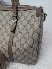 GUCCI BOSTON BANDOLIERE, BROWN