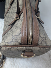 GUCCI BOSTON BANDOLIERE, BROWN
