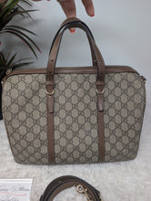GUCCI BOSTON BANDOLIERE, BROWN