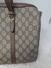 GUCCI BOSTON BANDOLIERE, BROWN