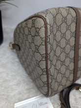GUCCI BOSTON BANDOLIERE, BROWN