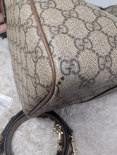 GUCCI BOSTON BANDOLIERE, BROWN