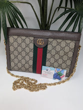 GUCCI OPHIDIA SUPREME CHAIN STRAP SHOULDER BAG