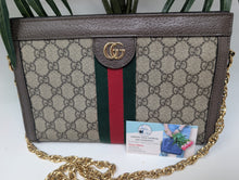GUCCI OPHIDIA SUPREME CHAIN STRAP SHOULDER BAG