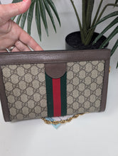 GUCCI OPHIDIA SUPREME CHAIN STRAP SHOULDER BAG
