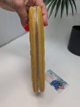 CHANEL YELLOW CAVIAR ZIPPY WALLET
